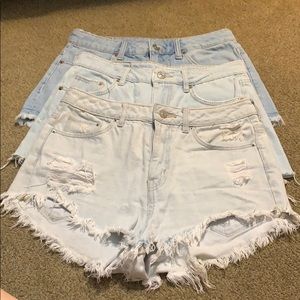 DIVIDED H&M Denim Short Bundle